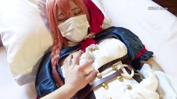 超级抖M的肉感佩○莉奴，被生鸡巴中出内射！露出阿嘿颜高潮连连的淫乱coser偷拍做爱影像！FC2PPV-4809960