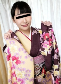 刚成年式穿振袖的清纯软妹子，脱掉一看巨乳超软弹！天然むすめ 010326_01-10M